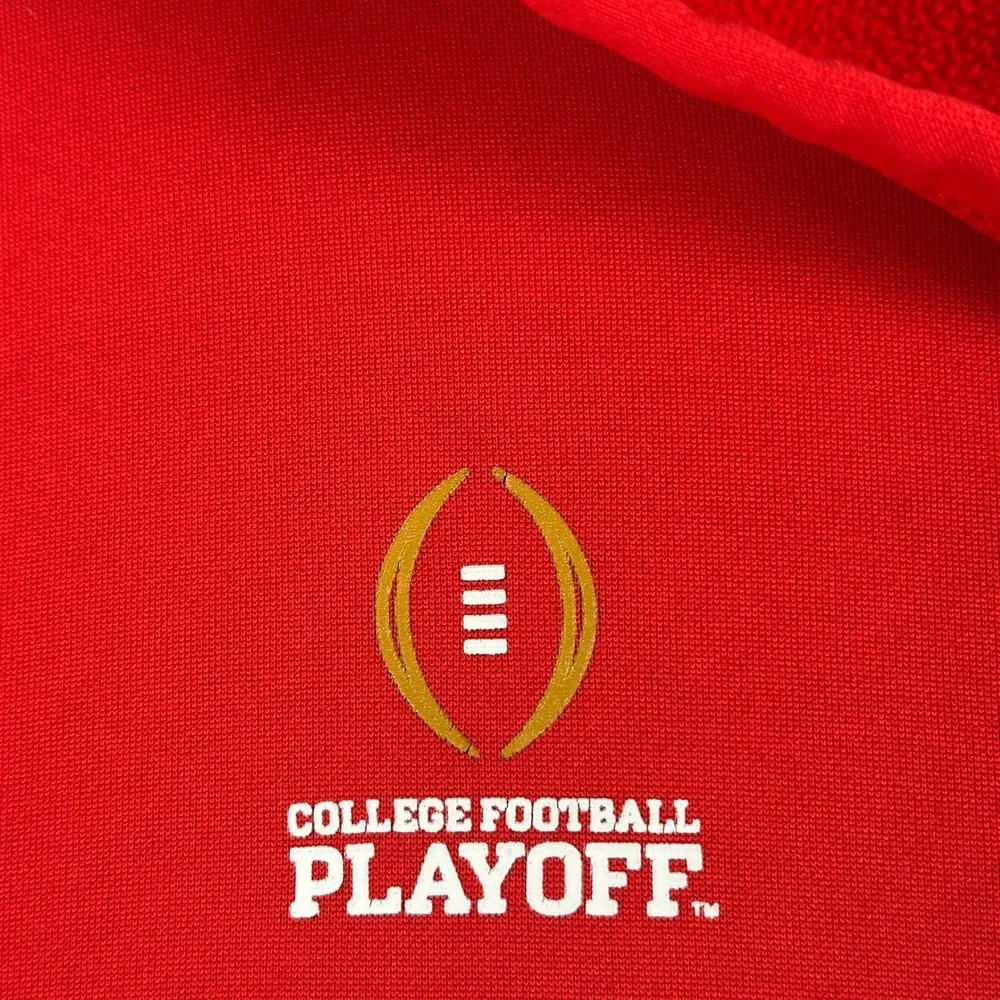 Nike Ohio State Buckeye Strong Hoodie Mens Large Red Sportswear Collegiate